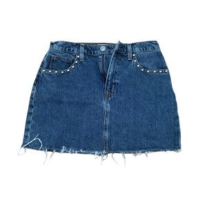 Hudson Denim Mini Skirt